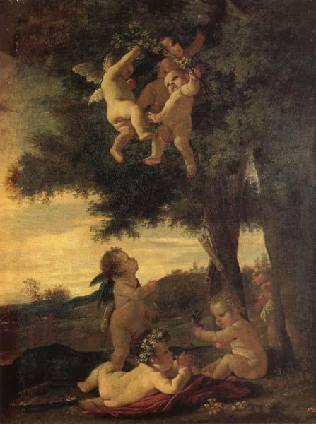 Nicolas Poussin Cupids and Genii China oil painting art